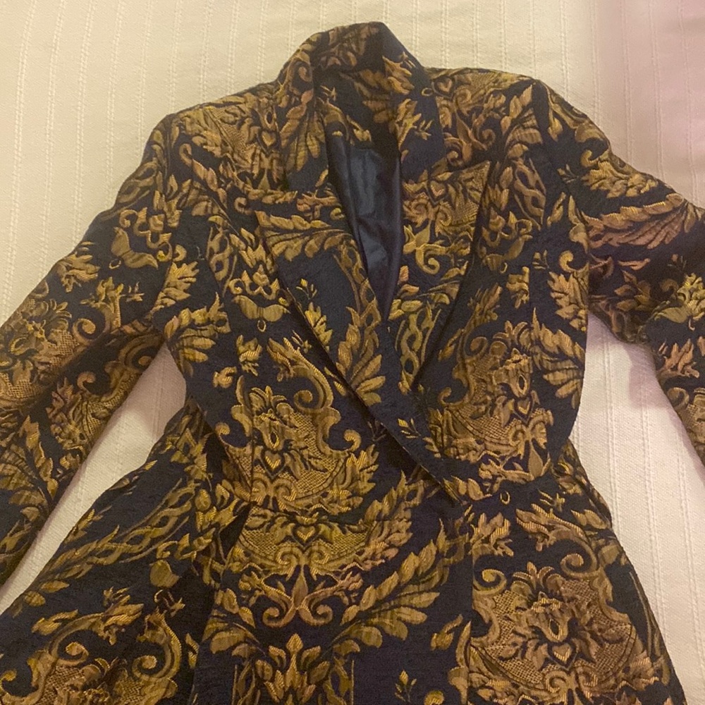 Swing Brocade Coat